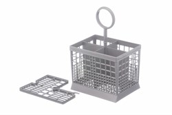 Корзина для столовых приборов, 4 секции, с ручкой и крышкой Bosch 00093986 00093986 - фото 13414