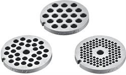 Набор решеток для мясорубки: 3 + 6 + 8 мм Bosch 00576828 для MUM8.., MUMXL.. 00576828 - фото 13709