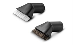Karcher 2.863-221 комплект из 2-х насадок с жесткой/мягкой щетиной 2863221 - фото 16171