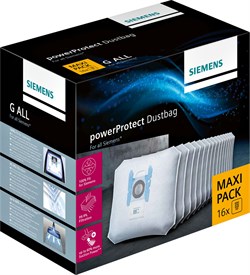 Мешки-пылесборники Siemens 17002855 PowerProtect, тип "G ALL", двойная упаковка 17002855 - фото 17098