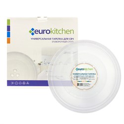 Тарелка Eurokitchen N-10 для СВЧ-печи, тип вращения коуплер, 284 мм EURN10 - фото 17929
