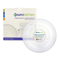 Тарелка Eurokitchen N-11 для СВЧ-печи, тип вращения коуплер, 285 мм EURN11 - фото 17933