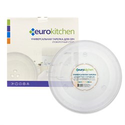 Тарелка Eurokitchen N-14 для СВЧ-печи, тип вращения коуплер, 318 мм EURN14 - фото 17945