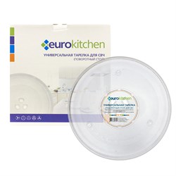 Тарелка Eurokitchen N-18 для СВЧ-печи, тип вращения коуплер, 345 мм EURN18 - фото 17961