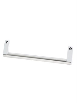 Bosch 00707182 Ручка двери холодильника, нерж.сталь с белыми креплениями, L=335 мм 00707182 - фото 19779