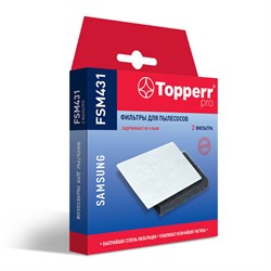Фильтр-губка Topperr FSM431  для пылесосов Samsung SC15M21.., SC43.., SC47.. FSM431 - фото 20970