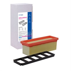 Euro Clean KHPM-SE5100 Плоский складчатый фильтр целлюлозный для Karcher SE... KHPMSE5100 - фото 23552