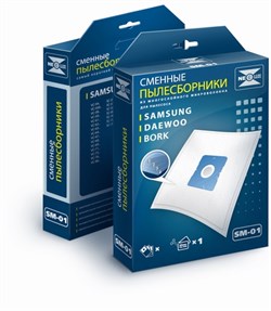 Набор пылесборников из микроволокна NeoLux SM-01 для Samsung SM01 - фото 4088