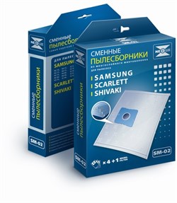 Набор пылесборников из микроволокна NeoLux SM-02 для Samsung SM02 - фото 4107