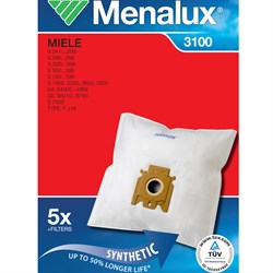 Набор пылесборников из микроволокна Menalux 3100 5шт для Miele FJM MN3100 - фото 4869