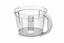 Смесительная чаша, прозрачная с белой ручкой Bosch 00702186 для MCM55.. 00702186