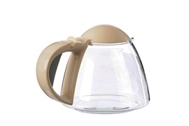 Стеклянная колба чаеварки 0,7 л, с ручкой, цвет "слоновая кость" Bosch 00496444 для серий TTA2009 00496444