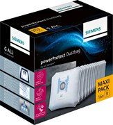 Мешки-пылесборники Siemens 17002855 PowerProtect, тип "G ALL", двойная упаковка 17002855