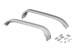 Bosch 00369551 Набор ручек двери холодильника: 2 ручки серебр. длина 318мм, 4 заглушки и винта, шайбы 00369551