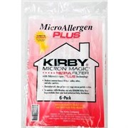 Синтетические мешки-пылесборники для KIRBY BA-205614 MICRON MAGIC HEPA FILTER PLUS к любым моделям, оригинальные (6шт) BA205614