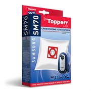 Набор пылесборников из микроволокна Topperr SM-70 4шт для Samsung ( VP77) SM70