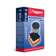 Комплект фильтров  Topperr FHR 6 для пылесосов HOOVER тип U28 FHR6
