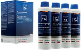 BOSCH 00311997 Средство для ухода за посудомоечными машинами (набор 4 х 250мл) 00311997