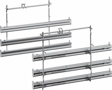Bosch 00577539 Телескопические направляющие на 3 уровнях, полное выдвижение, для, приборов с паром 00577539