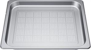 Bosch 17007066 Лоток из нержавеющей стали, размер XL, перфорированный, 454x375x35 17007066