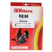 Мешки-пылесборники Filtero FLX 04 Standard, 5 шт, бумажные для Hitachi, DeLonghi, Thomas, Ufesa FLX01S