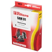Мешки-пылесборники Filtero SAM 01 Standard, 5 шт, бумажные для Samsung, LG, Karcher, Hitachi, Vigor SAM01S