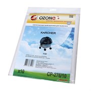 Пылесборник OZONE clean pro CP-276/10 10 шт. для профессиональных пылесосов KARCHER T191 CP27610